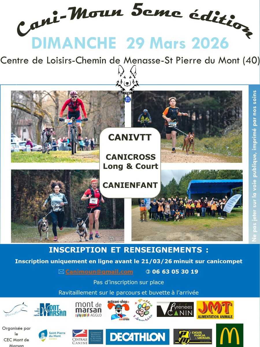 Informations canimoun 5ème edition