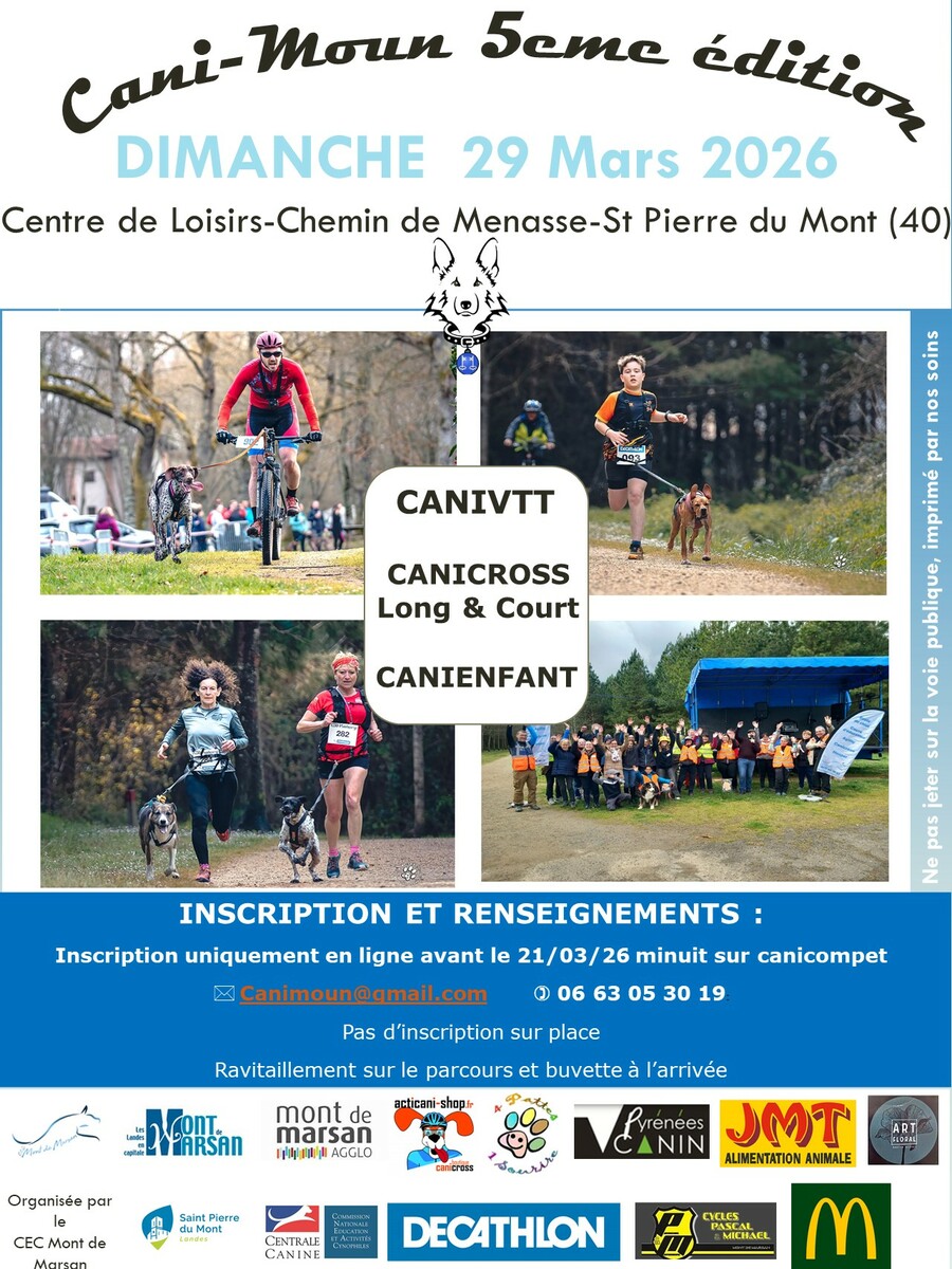 Informations canimoun 5ème edition