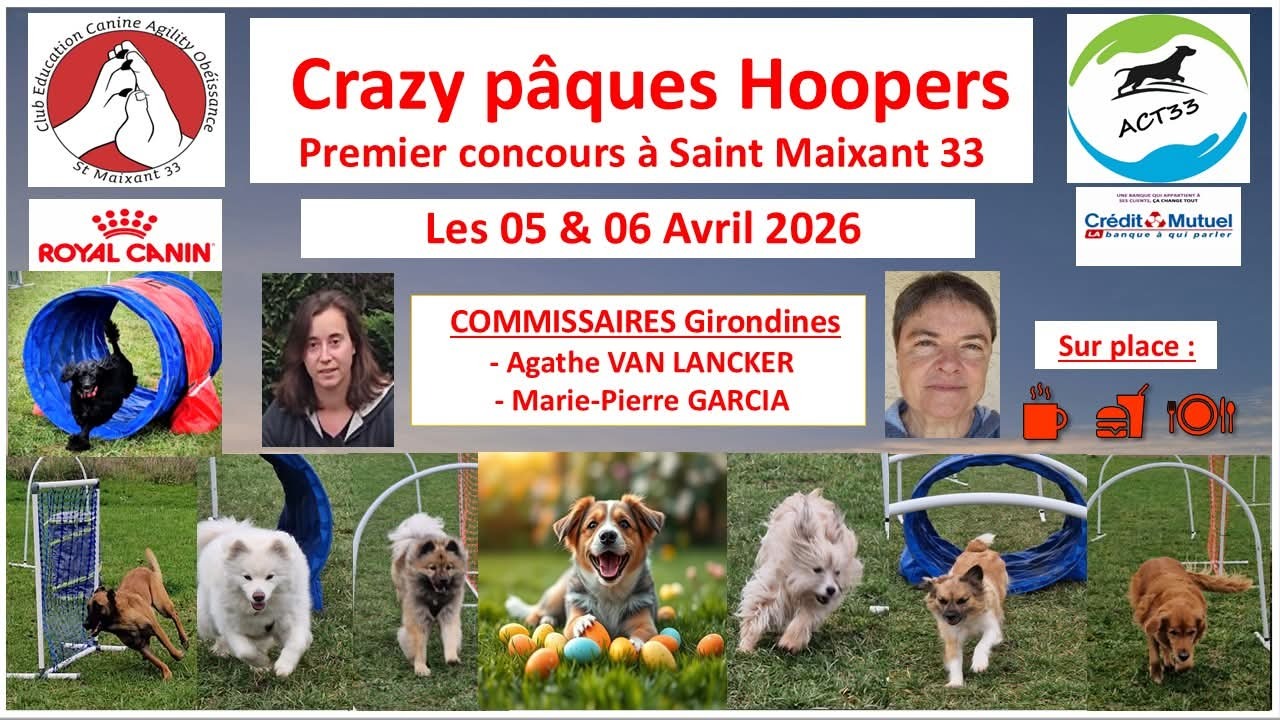Concours de HOOPERS à Saint Maixant (33)