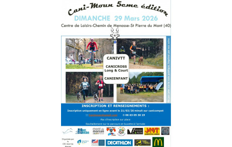 Canimoun 5ème edition : les photos et les résultats de la journée sont à disposition